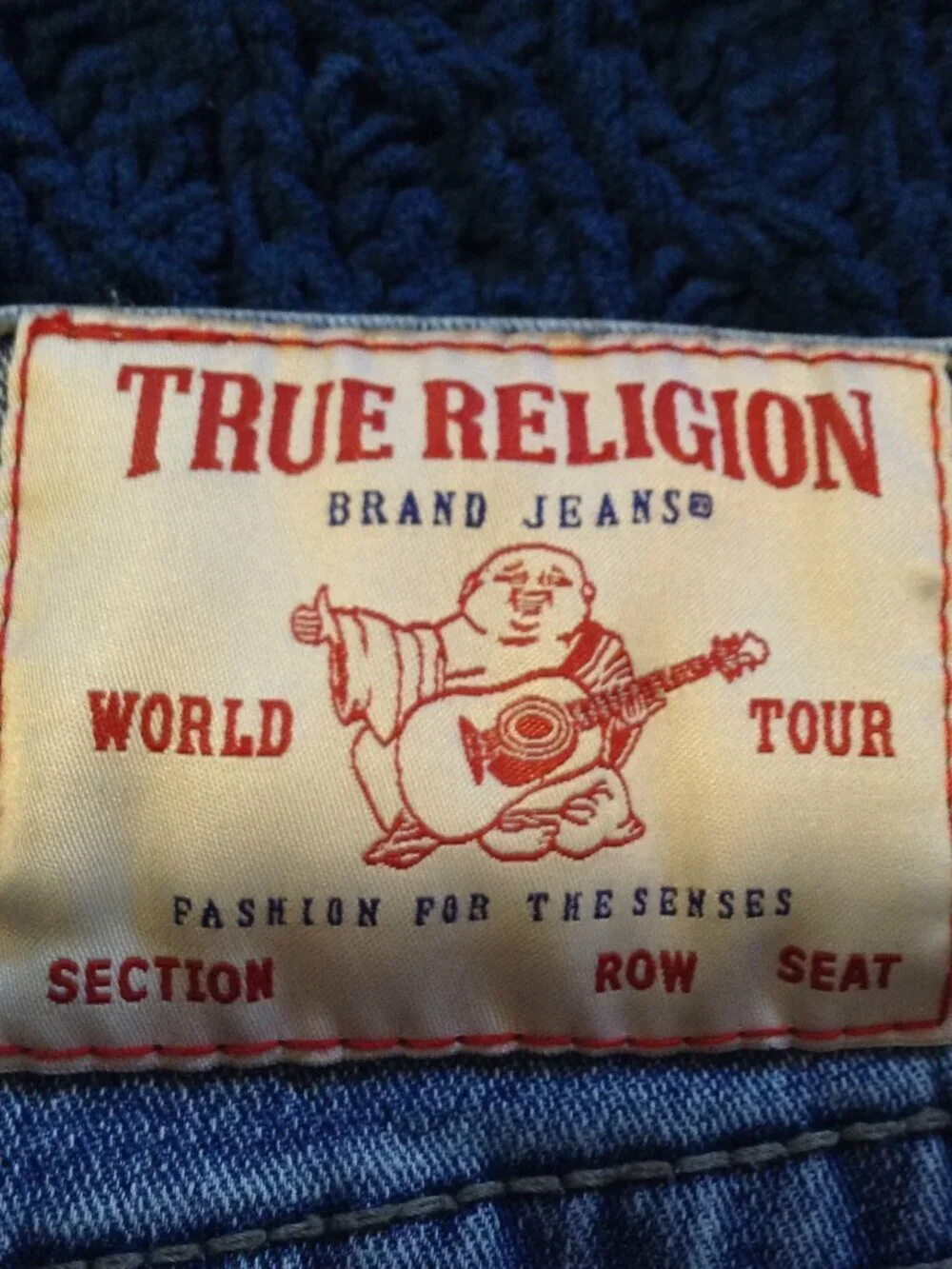 True Religion Men's/Unisex GENO Relaxed Slim 36